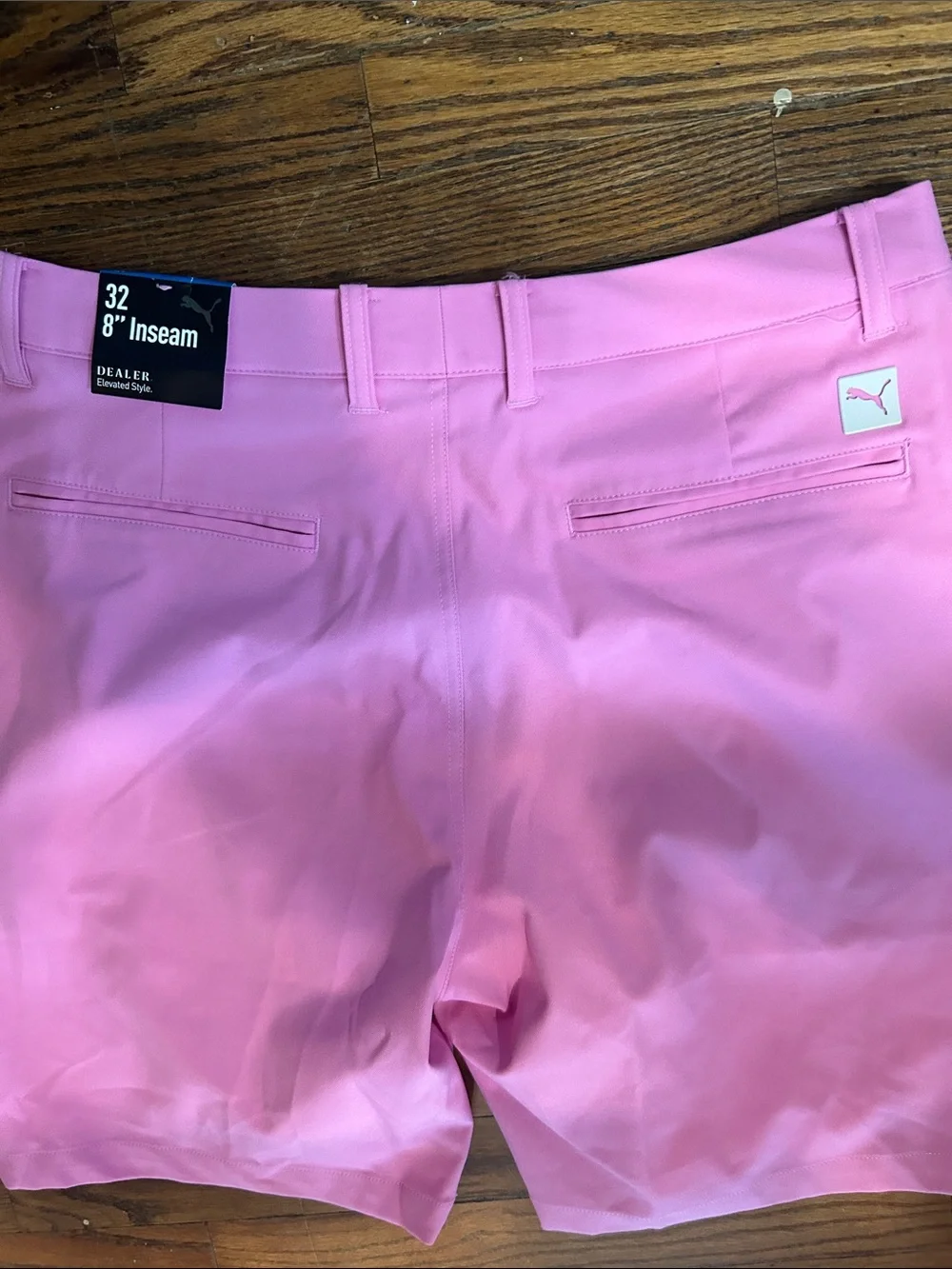 Puma Men’s Pink Performance Golf Shorts